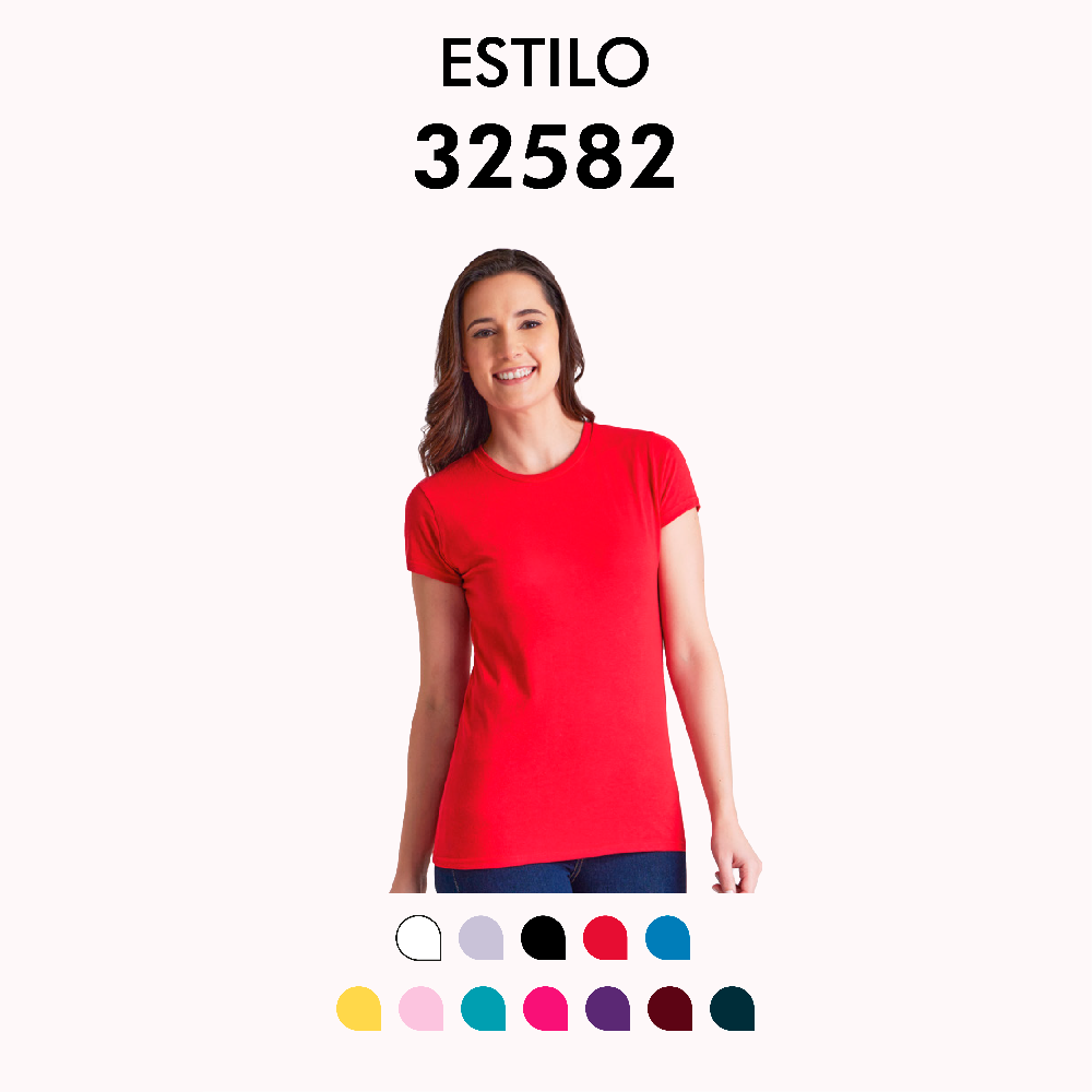 Playera Cuello Redondo