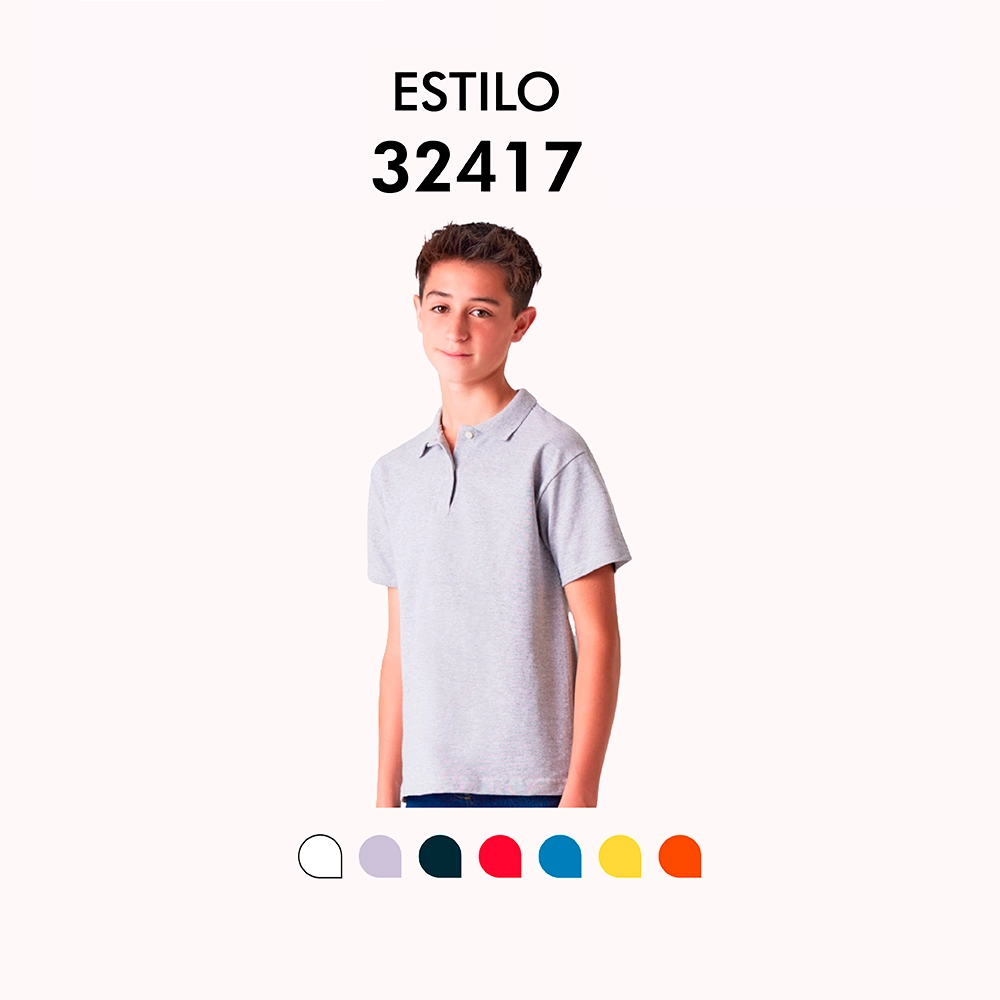 Playera tipo polo