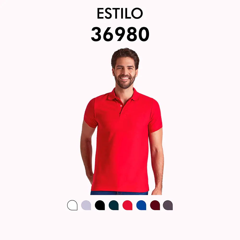 Vista 2 de Playera tipo polo