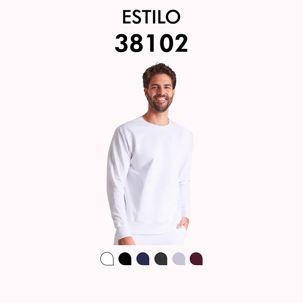 Vista 2 de SUDADERA CUELLO REDONDO