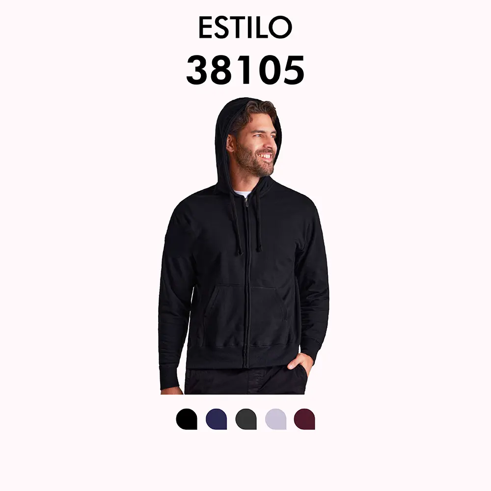 SUDADERA CON CIERRE