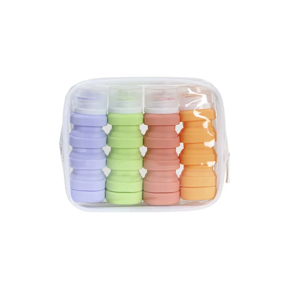 Set de 4 botellas expandibles.